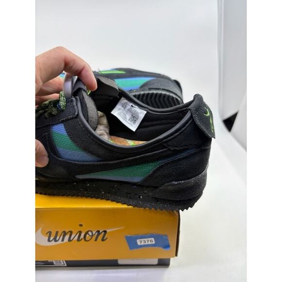 NEW Nike Cortez SP x Union LA Low Top Sneaker DR1413-001 Off Noir Mens Size 11.5 main image 6